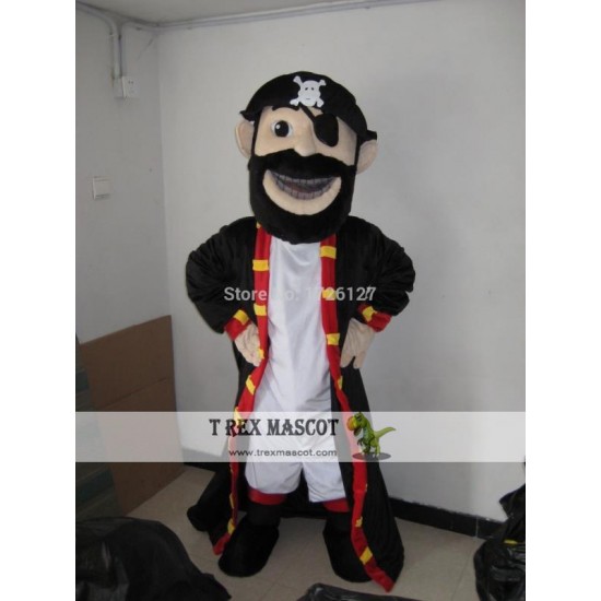 Mascot Captain Pirate Mascot Costume Mascot Captain Pirate Mascot Costume