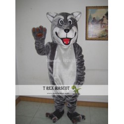 Grey Wolf Mascot Coyote Werewolf Costume