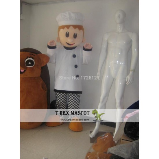 French Cook Chef Mascot Kitchener Costume