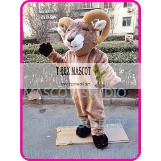 Bighorn Ram Goat Mascot Costume Bighorn Ram Goat Mascot Costume