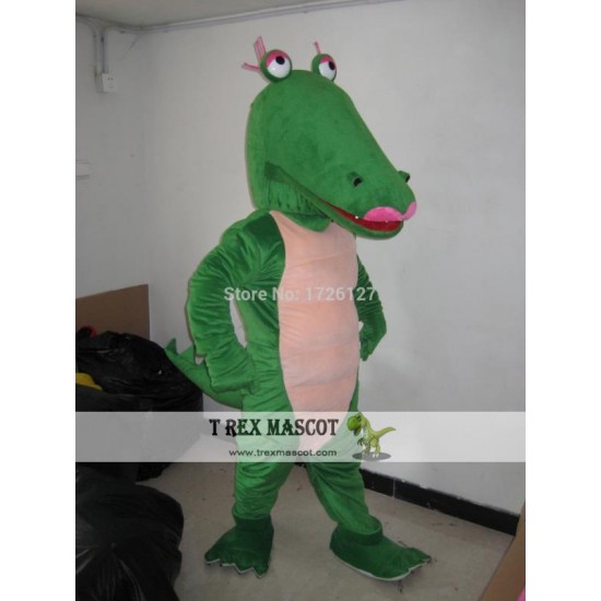 Crocodile The Aligator Mascot Costume Crocodile The Aligator Mascot Costume