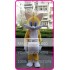 Mascot Yellow Cat Mascot Costume Cartoon 