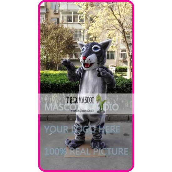 Wild Cat Mascot Bobcat Wildcat Costume