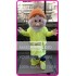 Mascot Yellow Dwarf Mascot Costume
