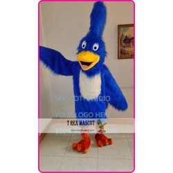 Mascot Blue Road Runner Mascot Costume Anime