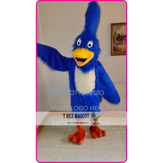 Mascot Blue Road Runner Mascot Costume Anime Mascot Blue Road Runner Mascot Costume Anime