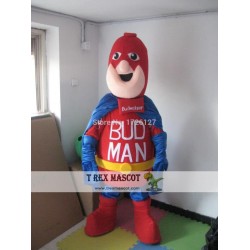 Mascot Hero Superman Beer Mascot Costume