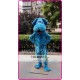 Mascot Cartoon Blue Dog Mascot Costume Mascot Cartoon Blue Dog Mascot Costume