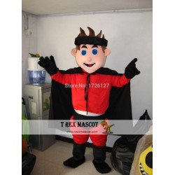 Mascot Boy Surperman Mascot Hero Costume