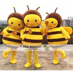 Yellow Bee Mascot Costume