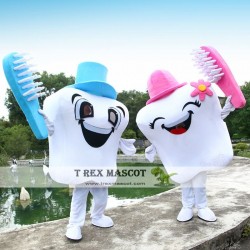 Tooth Mascot Costume