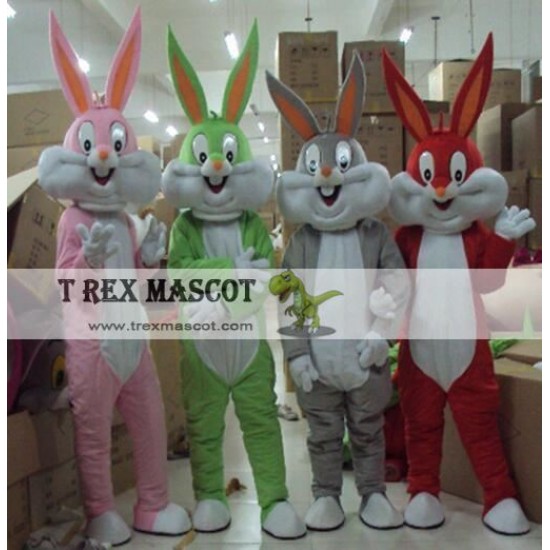 Bugs Bunny Cartoon Mascot Costume Bugs Bunny Cartoon Mascot Costume