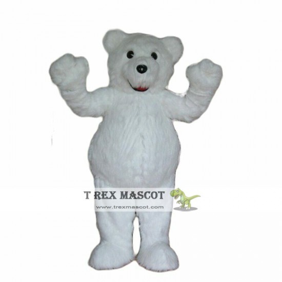 White Bear Mascot Costume