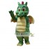 Green Dinosaur Mascot Costume