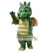 Green Dinosaur Mascot Costume