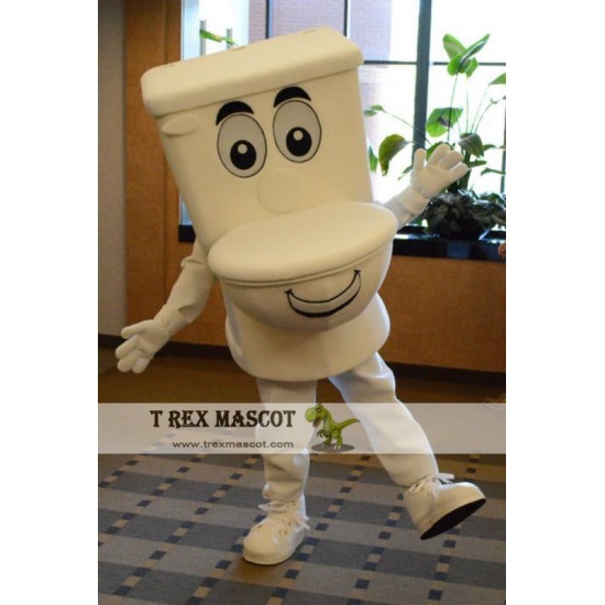 The Running Toilet Mascot Costume