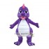 Purple / Blue Dragon Dinosaur Mascot Costume