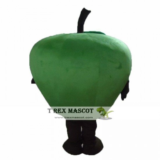 Green / Red Apple Mascot Costume Green / Red Apple Mascot Costume