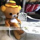 Brown bear Mascot Costume Brown bear Mascot Costume