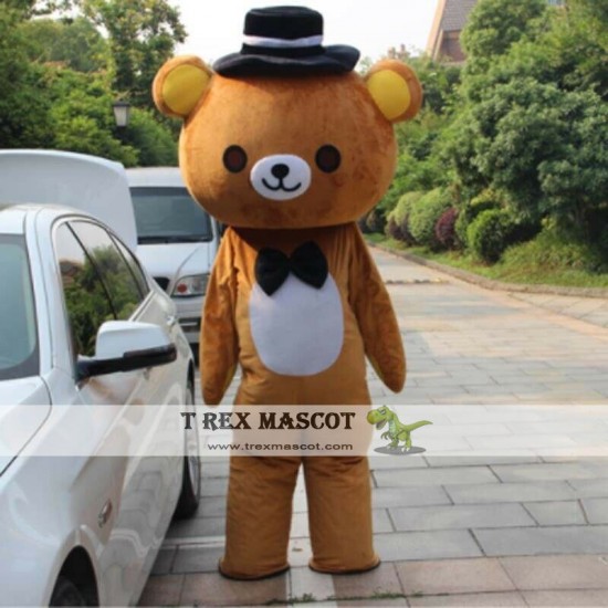 Brown bear Mascot Costume Brown bear Mascot Costume