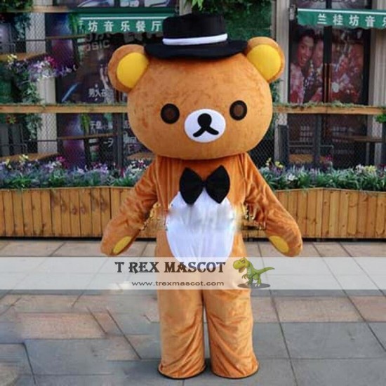Brown bear Mascot Costume Brown bear Mascot Costume