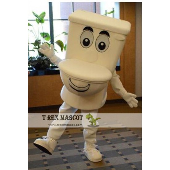The Running Toilet Mascot Costume