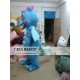 Blue Dragon Mascot Costume Blue Dragon Mascot Costume