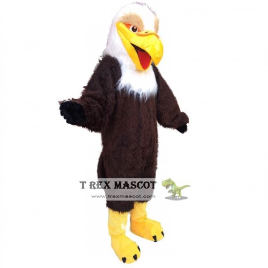 Brown Eagle Mascot Costume Brown Eagle Mascot Costume
