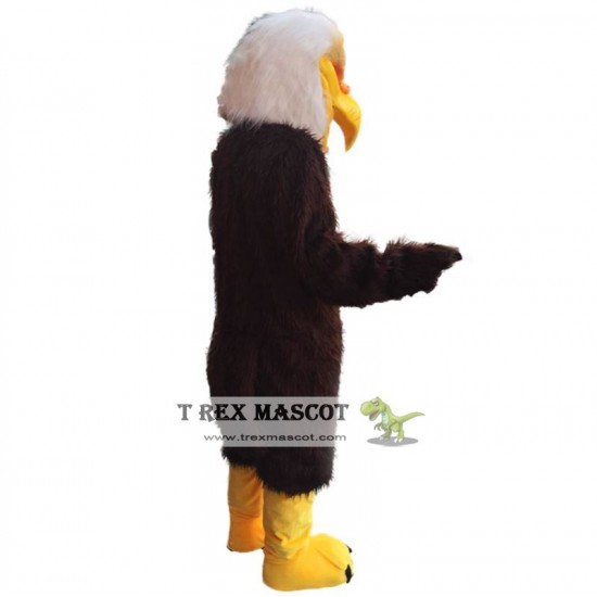 Brown Eagle Mascot Costume Brown Eagle Mascot Costume