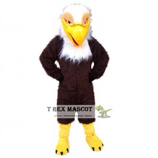 Brown Eagle Mascot Costume Brown Eagle Mascot Costume