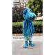 Blue Dog Mascot Costume Blue Dog Mascot Costume